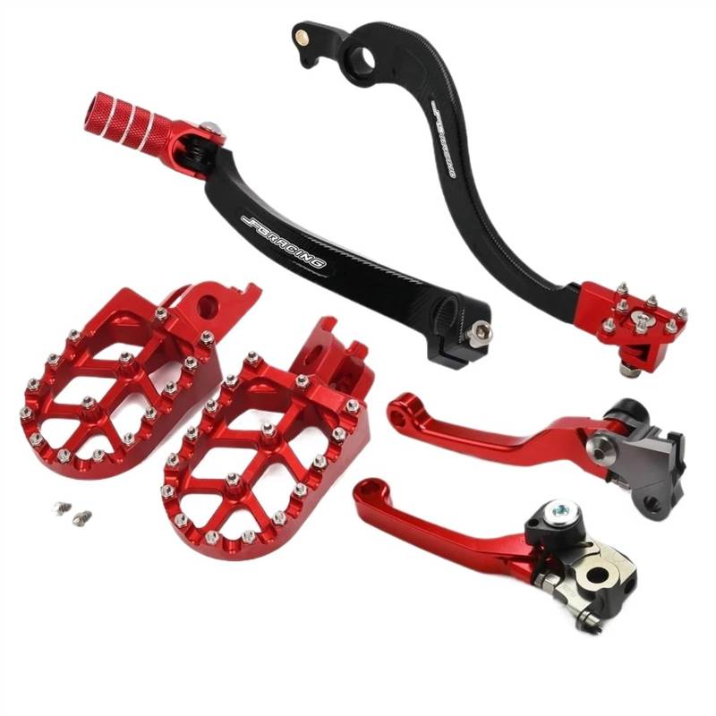 Motorrad Fußrasten Für H┐ONDA CRF250R CRF250X CRF250L CRF450R CRF250RX Motorrad CNC Shifter Shift Fuß Bremse Kupplung Pedal Hebel Fußrasten ruht(CRF250L 2013-2018) von SOFBO