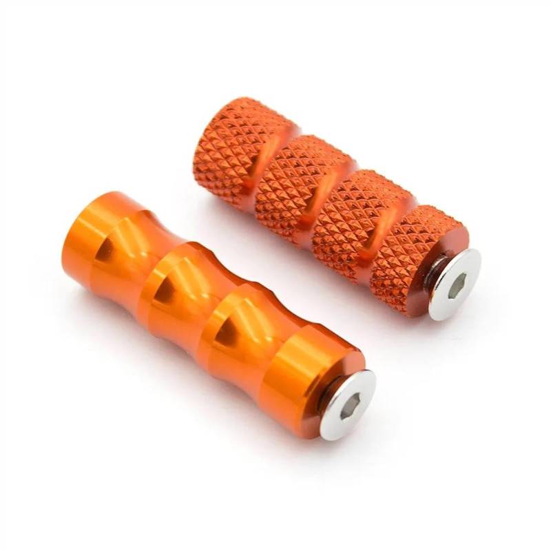 Motorrad Fußrasten Für H┐onda CBF 600 Cb400sf CBRR 600 F4I F3 Fußstütze Universal Motorrad Pegs Fußstützen Motorrad Fußstütze Fuß Schritte Motorrad(Orange,B) von SOFBO