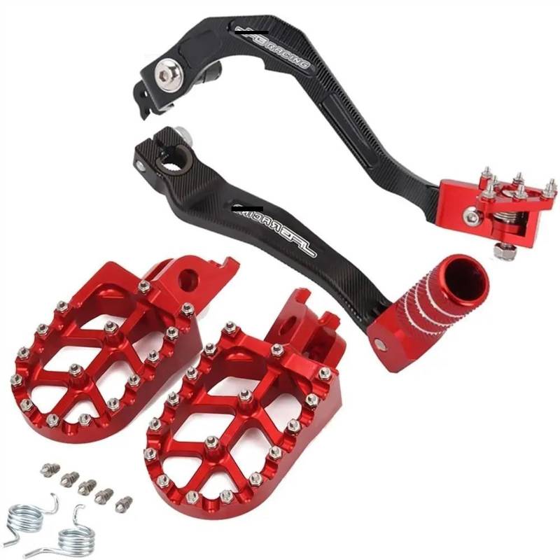 Motorrad Fußrasten Für H┐onda CRF250L CRF 250L 250 2013 2014 2015-2018 CNC Klappspitze Gangschaltung Fußrasten Fußrasten Pedal Schalthebel Bremshebel von SOFBO