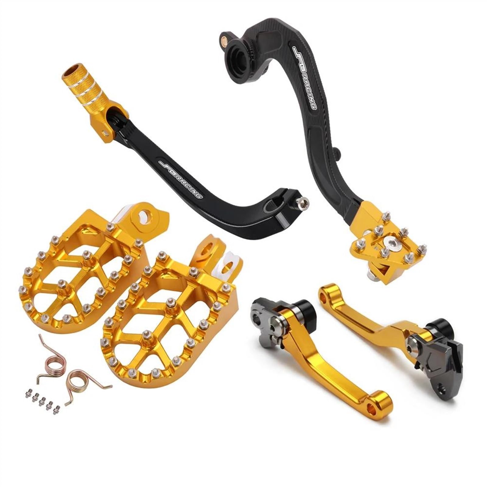 Motorrad Fußrasten Für S┐UZUKI RMZ250 10-18 RMZ450 08-19 DRZ400S DRZ400SM Motorrad CNC Shifter Shift Fuß Bremse Kupplung Pedal Hebel Fußrasten ruht(DRZ400S 2000-2019) von SOFBO