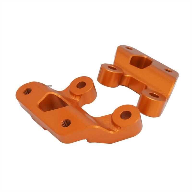 Motorrad Fußrasten Für Surron Sur-Ron Sur Ron Segway Light Bee SX LBX X160 X260 Motorrad CNC Rest Fußrasten Tieferlegung Kit Halterung Extender(Orange) von SOFBO