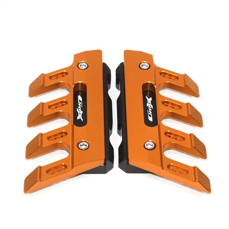 Sturzpads Motorrad Für B┐MW C400GT C400X C400 GT X Motorrad Gabelschutz Fender Slider Guard Zubehör Kotflügel(Orange,B) von SOFBO