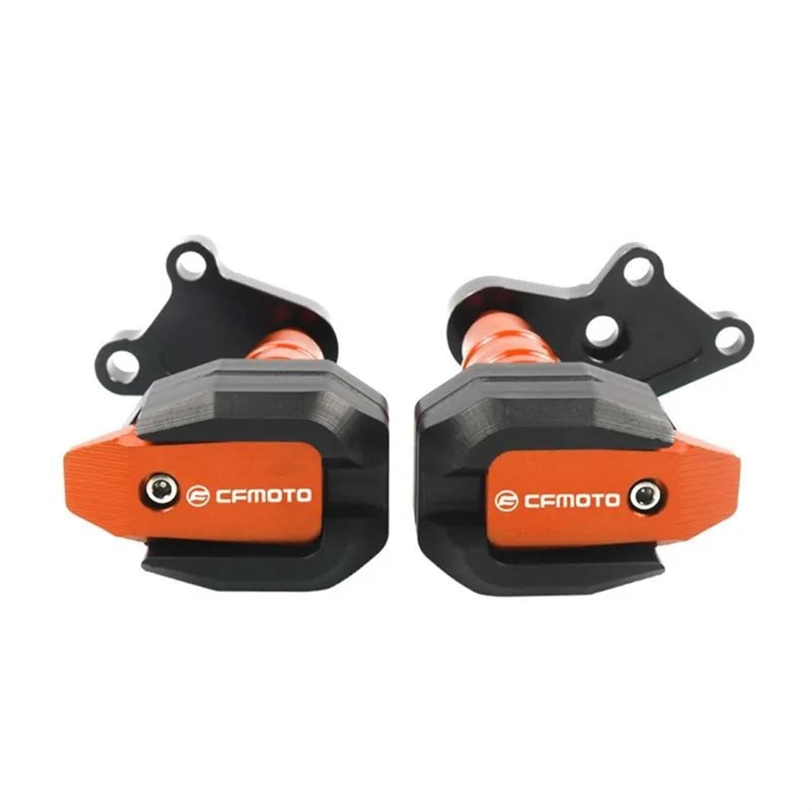 Sturzpads Motorrad Für CFMOTO 400NK 650NK CF400NK CF650NK Motorrad Absturzsicherung Rahmen Slider Verkleidung Schutz Crash Pad Schutz(Orange,CFMOTO) von SOFBO