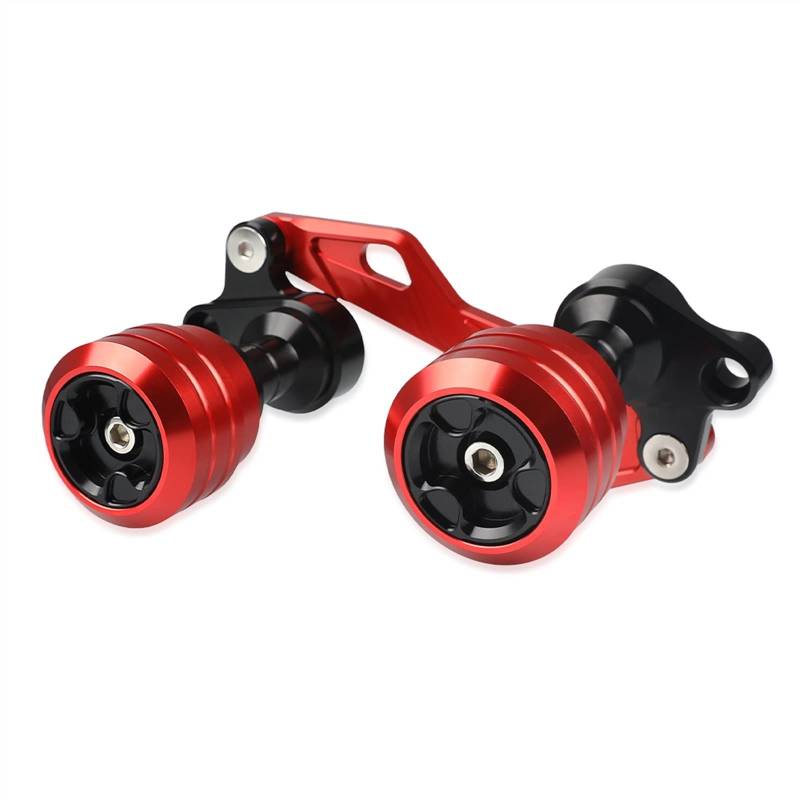 Sturzpads Motorrad Für H┐ONDA PCX 150 160 300 350 NSS 350 Motorrad Schalldämpfer Slider Heckschutz Crash Slider Guard(Red) von SOFBO