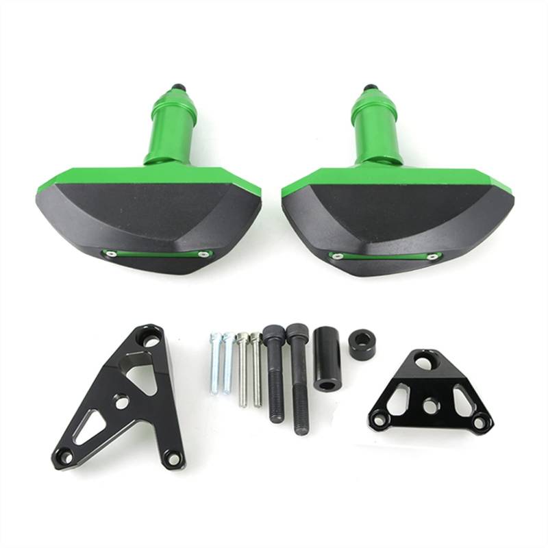 Sturzpads Motorrad Für H┐onda CB650F CB650F CB650F Motorrad Sturzschutz Rahmen Slider Fallschutz Motorschutz(Green) von SOFBO