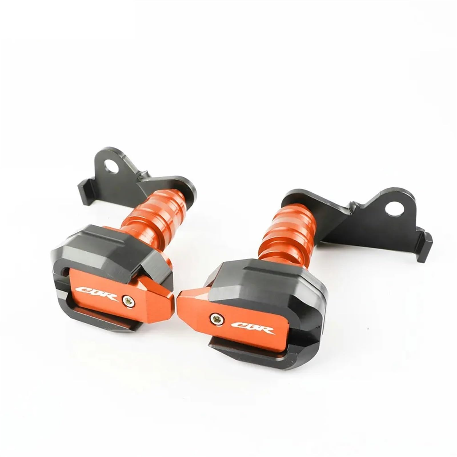 Sturzpads Motorrad Für H┐onda CBR1000RR Motorradrahmenschieber-Absturzschutz Anti-Crash-Kappen 3-farbig Für H-onda CBR1000 RR 2012 13 14 15 16(B Orange) von SOFBO