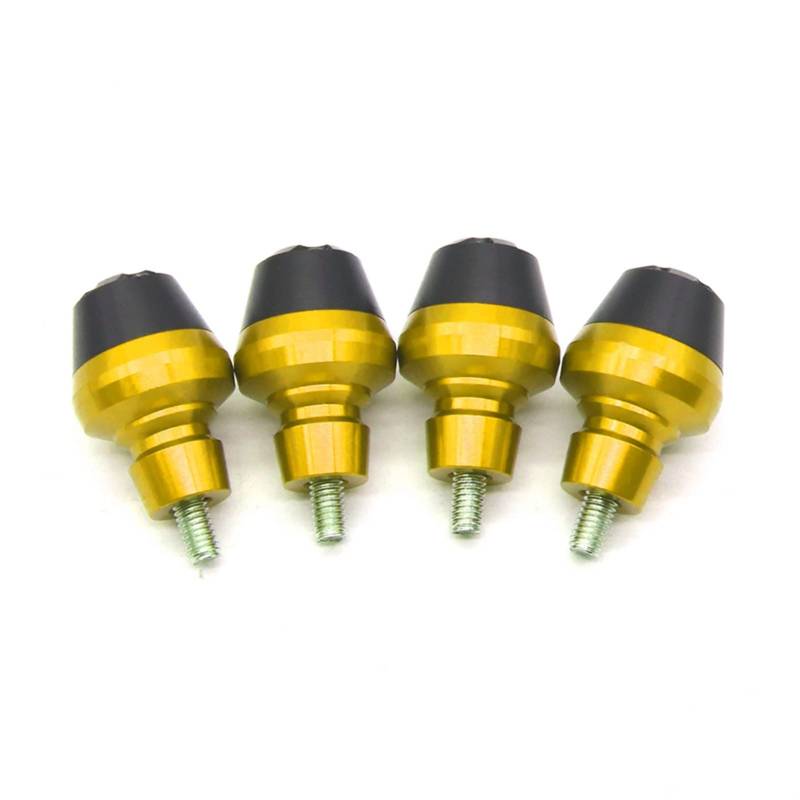 Sturzpads Motorrad Für H┐onda MSX125 Motorrad 6mm Kotflügel vorne Schieber Schraube Schraube Gabelschutz(Gold) von SOFBO