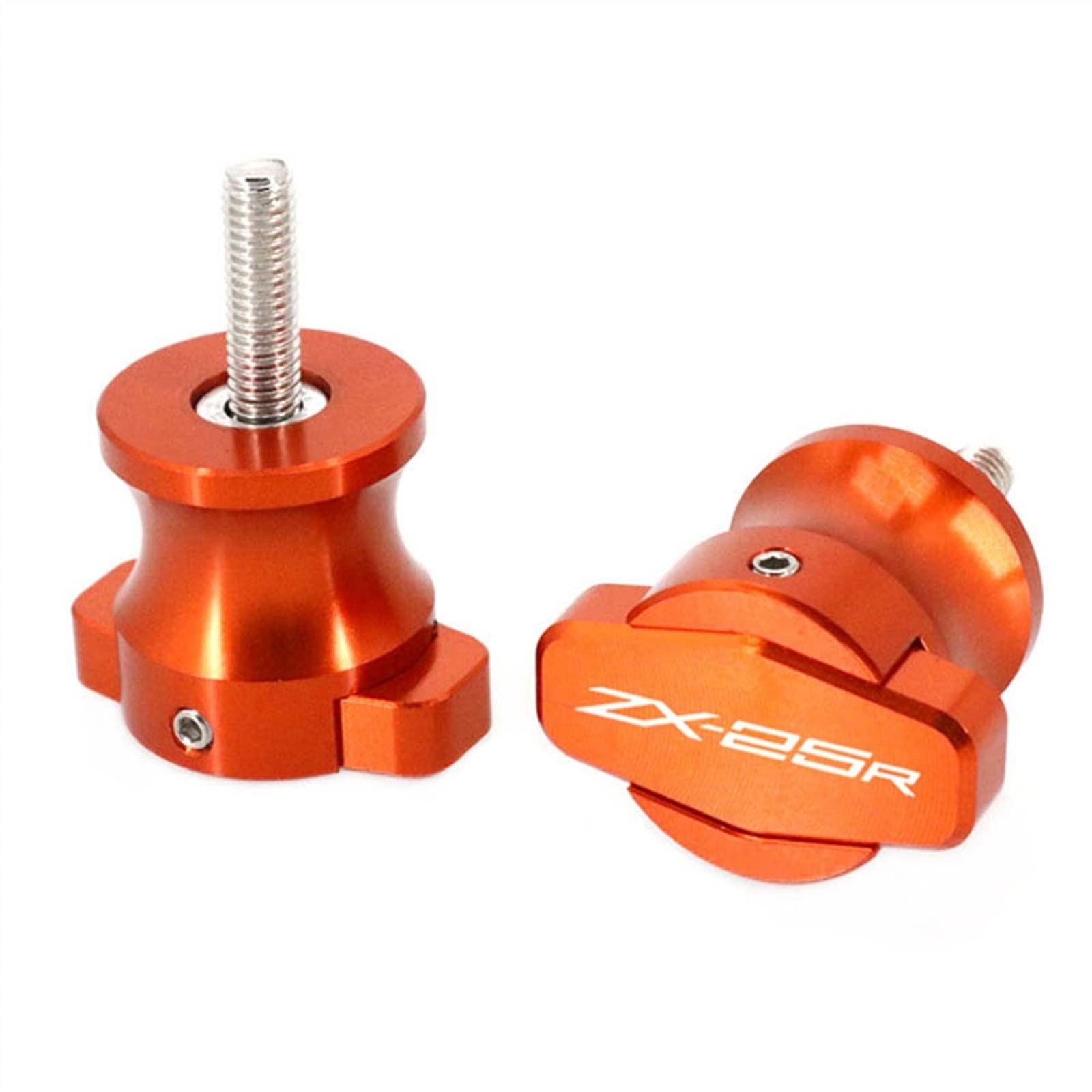 Sturzpads Motorrad Für K┐AWASAKI ZX-25R ZX25R ZX 25R 2020-2022 Motorradzubehör CNC-Rahmenständer Schrauben Schieber Schwingenspulen Schieber(Orange) von SOFBO