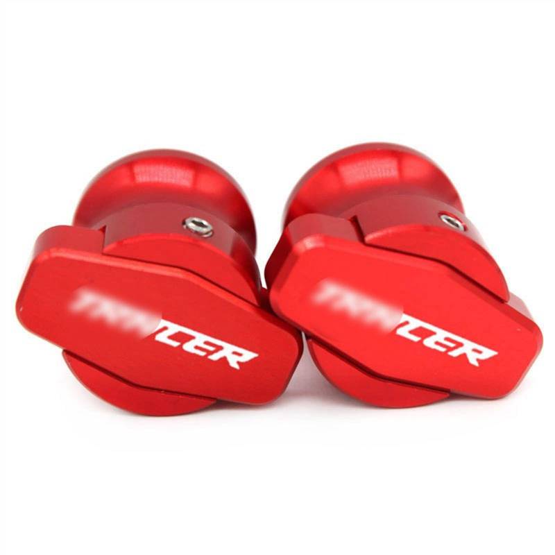 Sturzpads Motorrad Für Y┐AMAHA MT09 MT-09 T┐Racer 2014 2016 2015 2017 2018 2019 Motorrad CNC Rahmenständer 6 MM Schrauben Schieber Schwingenspulen Schieber(Red) von SOFBO