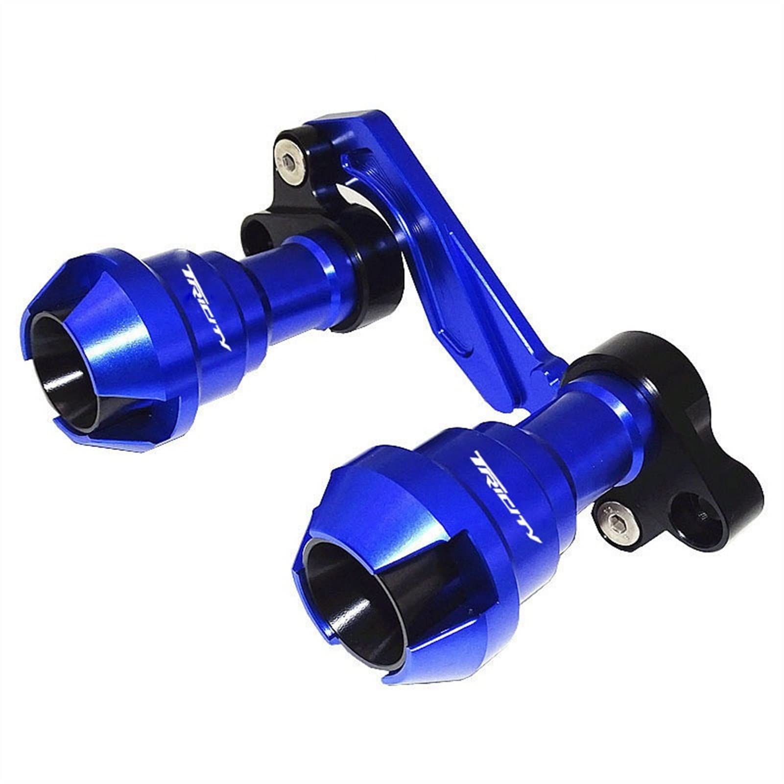 Sturzpads Motorrad Für Y┐amaha Für T┐ricity 155 Für Tricity155 Zubehör Schalldämpfer Rohr Rahmen Schutz Rahmen Slider Anti Crash Protector(Blue) von SOFBO