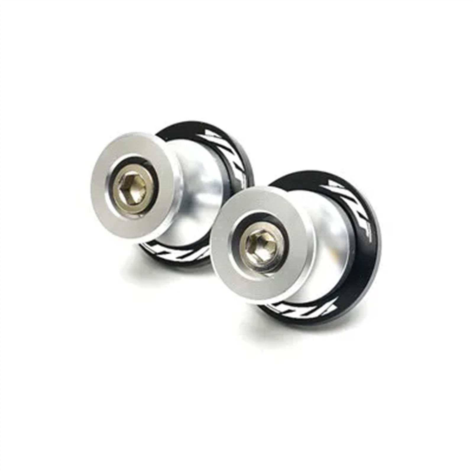 Sturzpads Motorrad Für Y┐amaha YZF R3 R25 R6 R1 YZF-R3 1999-2024 2020 2019 2018 Motorradzubehör CNC M6 Schwingenspulen Slider Standschraube(Silver,B) von SOFBO