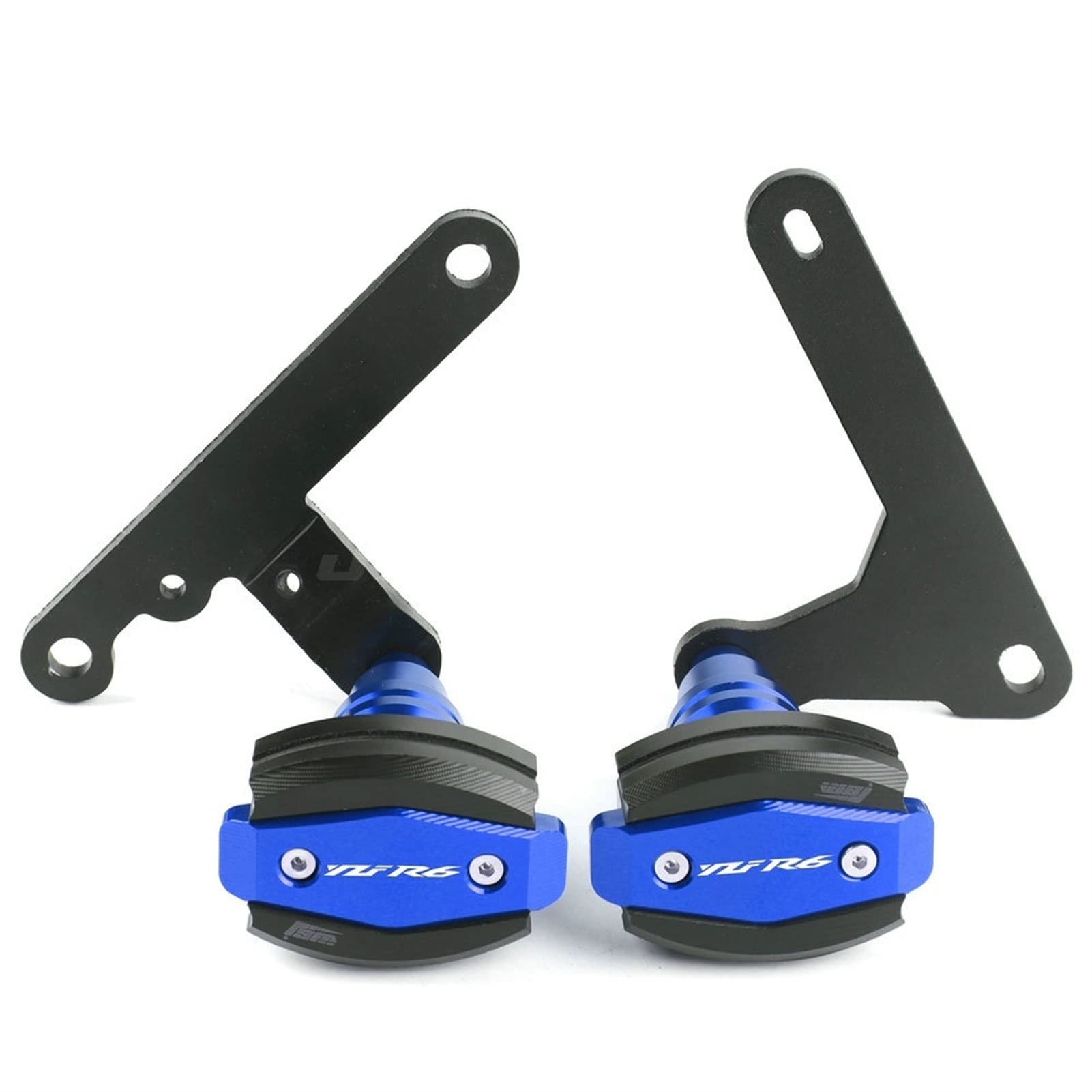 Sturzpads Motorrad Für Y┐amaha YZF-R6 2017 2018 2019 2020 2021 YZFR6 YZF R6 Rahmenschieber Sturzpad Motorschutz Fallschutz(Blue,B) von SOFBO