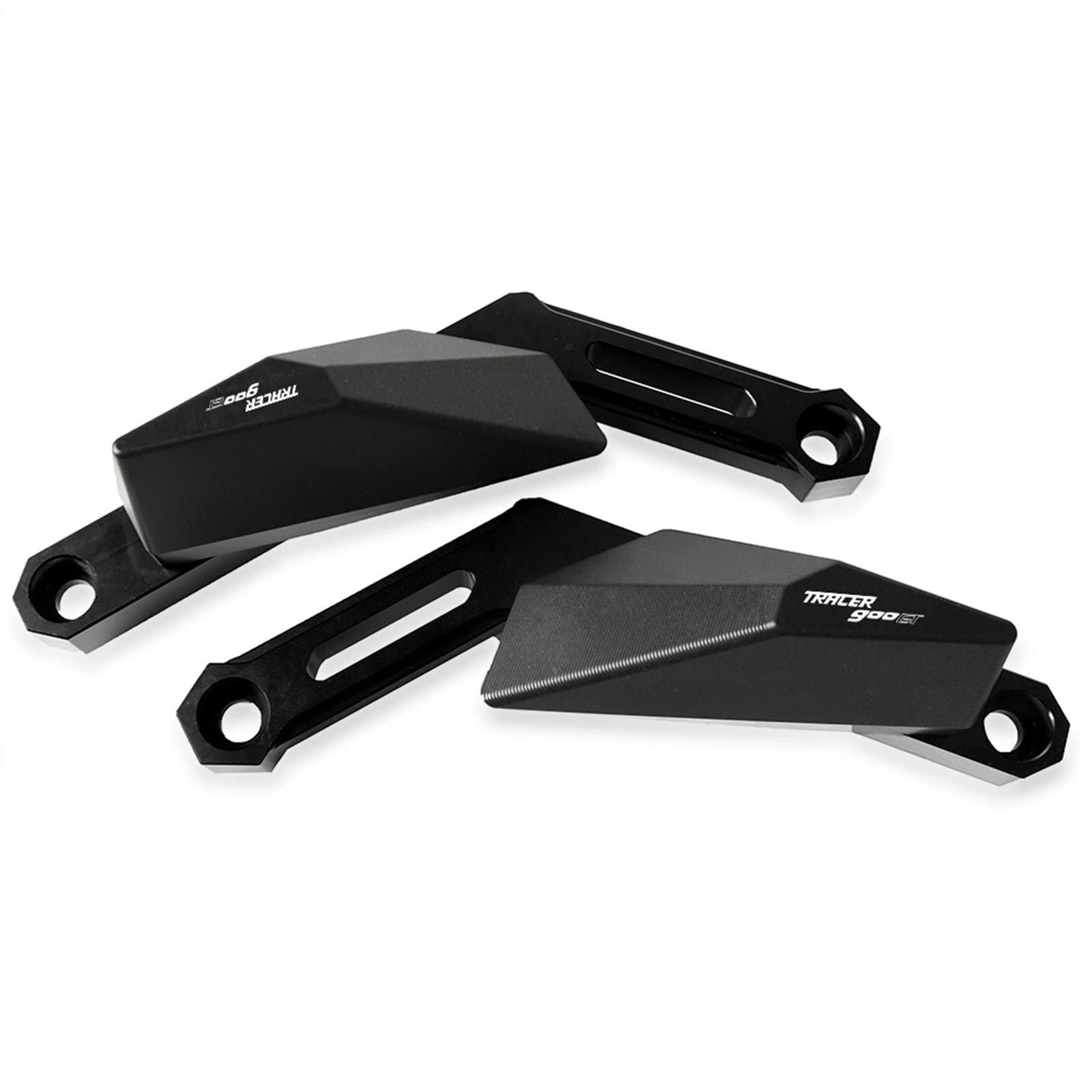 Sturzpads Motorrad Moto Zubehör Werkzeuge Motorrad Motorschutz Motor Antikollisions-Sturzrahmen Slider für Y┐amaha T┐Racer 900GT XSR900 900 2016-2021(Black,900GT Black) von SOFBO