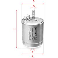 Kraftstofffilter SOFIMA S 4129 NR von Sofima