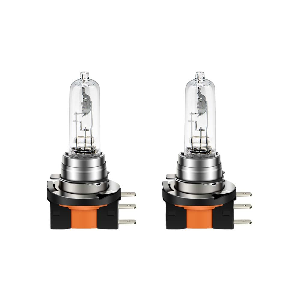 SOFOC H15 Halogenscheinwerfer für Auto DRL Abblendlicht Lampe 12V 55W Warmweiß Dual Filaments 2Pcs von SOFOC