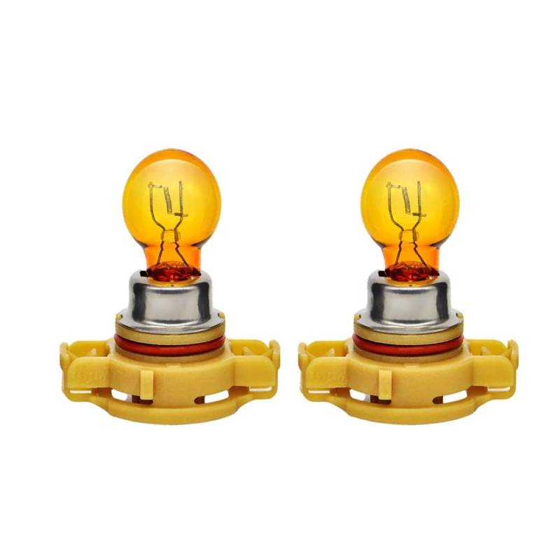 SOFOC PSY24W Halogen für Automotive DRL Blinkerlampe Nebelscheinwerfer 12V 24W Gelb Unpolarität 2Pcs von SOFOC