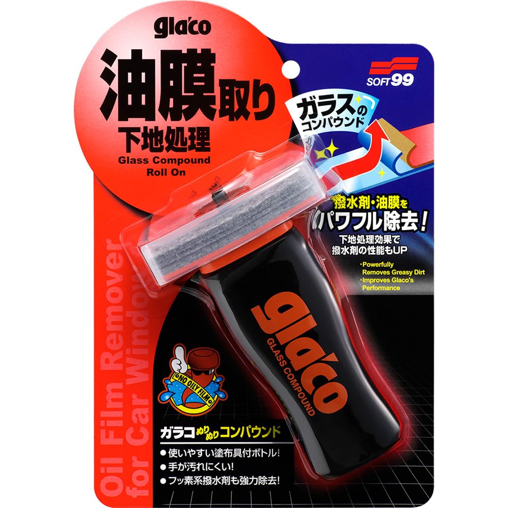 Soft99 04101 Glaco Glass Compound Roll on von SOFT99