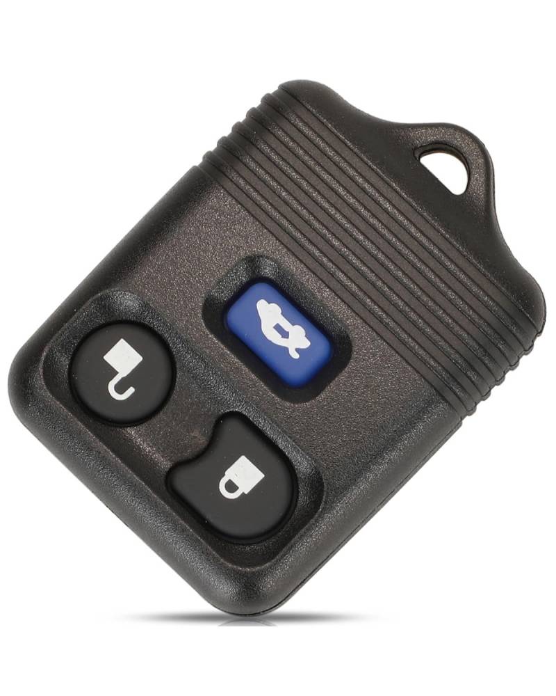 Autoschlüsselgehäus 2/3/4 Tasten Fernbedienung Schlüsselanhänger Abdeckung Für Ford Für Mustang Für Focus Für Lincoln LS Für Town Car Mercury Für Grand Marquis Autoschlüsselhülle(3buttons) von SOHINI