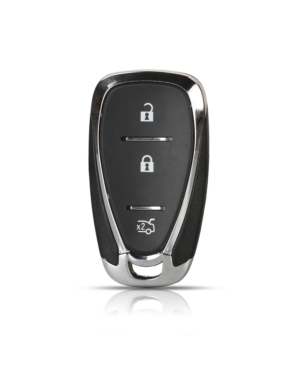 Autoschlüsselgehäus 2/4/5/6 Tasten Fernbedienung Auto Schlüssel Shell Fob Fall Für Camaro Für Equinox Für Cruze Für Malibu Für Spark Für Smart Key Autoschlüsselhülle(3BUTTONS with Trunk) von SOHINI