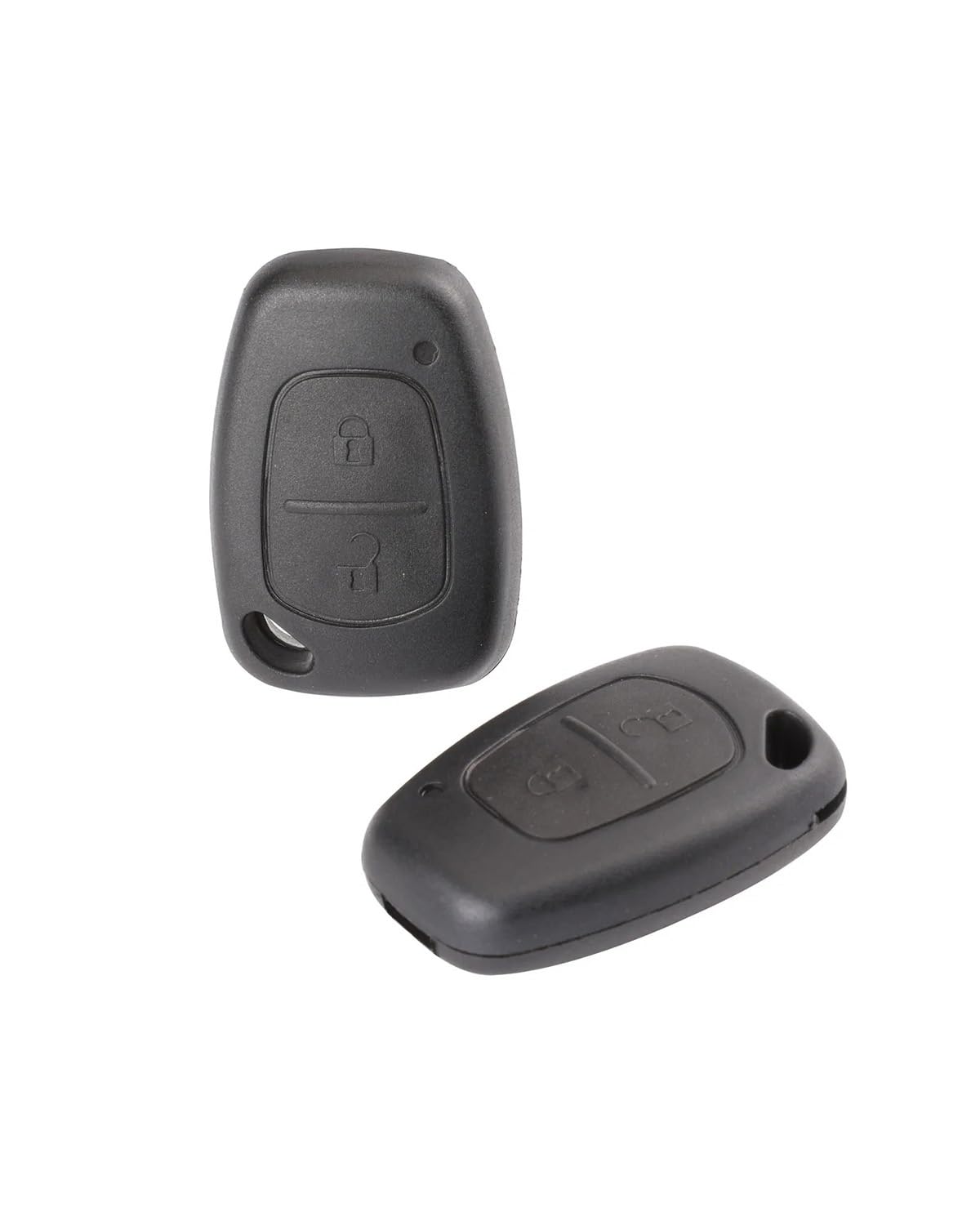 Autoschlüsselgehäus 2-Tasten-Fernbedienung Autoschlüssel Shell Cover Fob Case Für Vauxhall Für Vivaro Für Movano Für Trafic Für Kangoo Autoschlüsselhülle(WTHOUT) von SOHINI