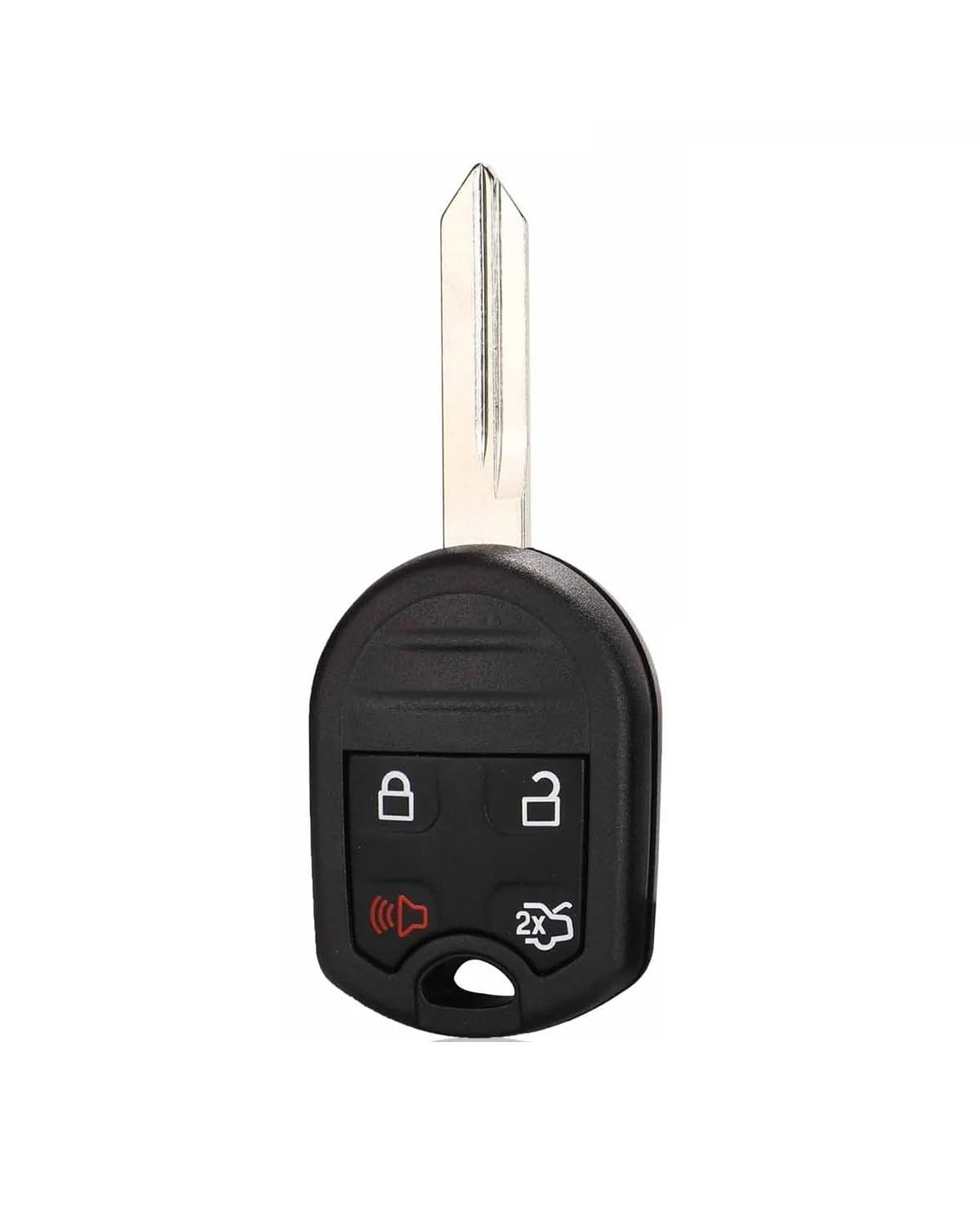 Autoschlüsselgehäus 3/4/5 B Fernbedienung Autoschlüssel Shell Cover Fob Für Ford Für Expedition Für Mustang Für F150 Für F250-350 Für Super Für Duty Keyless Case Autoschlüsselhülle(4 Buttons) von SOHINI