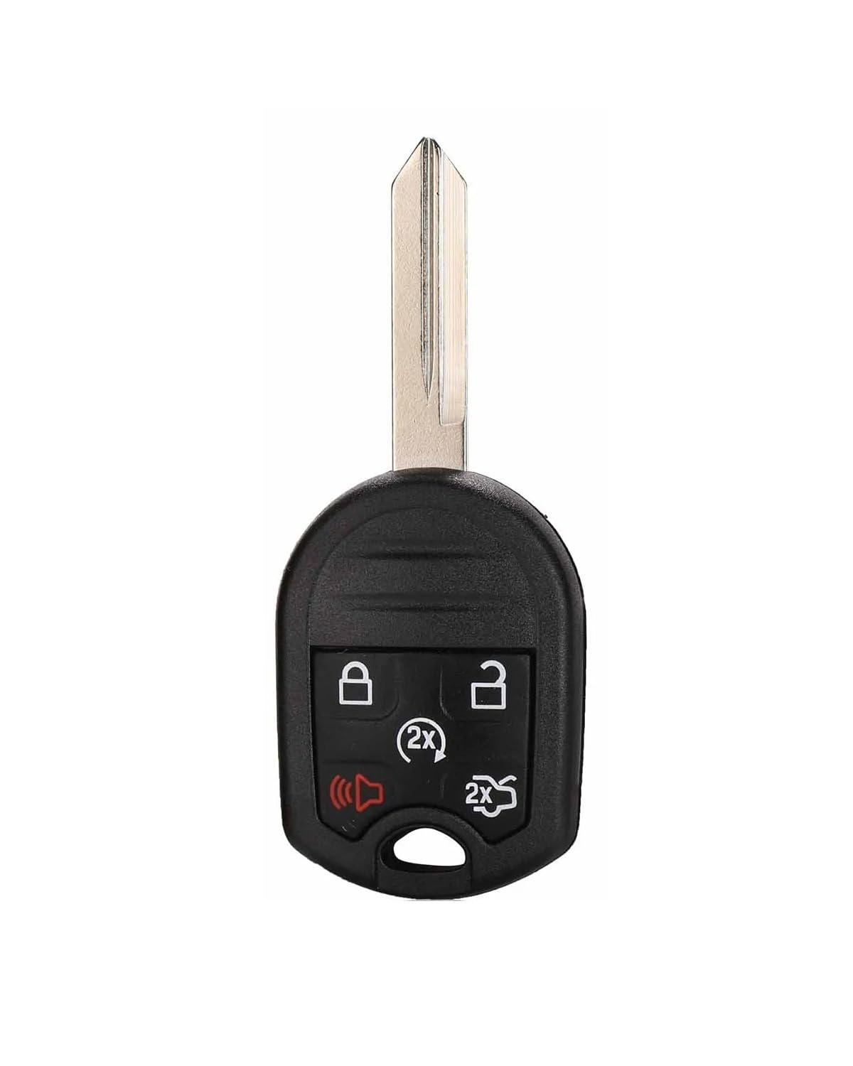 Autoschlüsselgehäus 3/4/5 B Fernbedienung Autoschlüssel Shell Cover Fob Für Ford Für Expedition Für Mustang Für F150 Für F250-350 Für Super Für Duty Keyless Case Autoschlüsselhülle(5 Buttons) von SOHINI