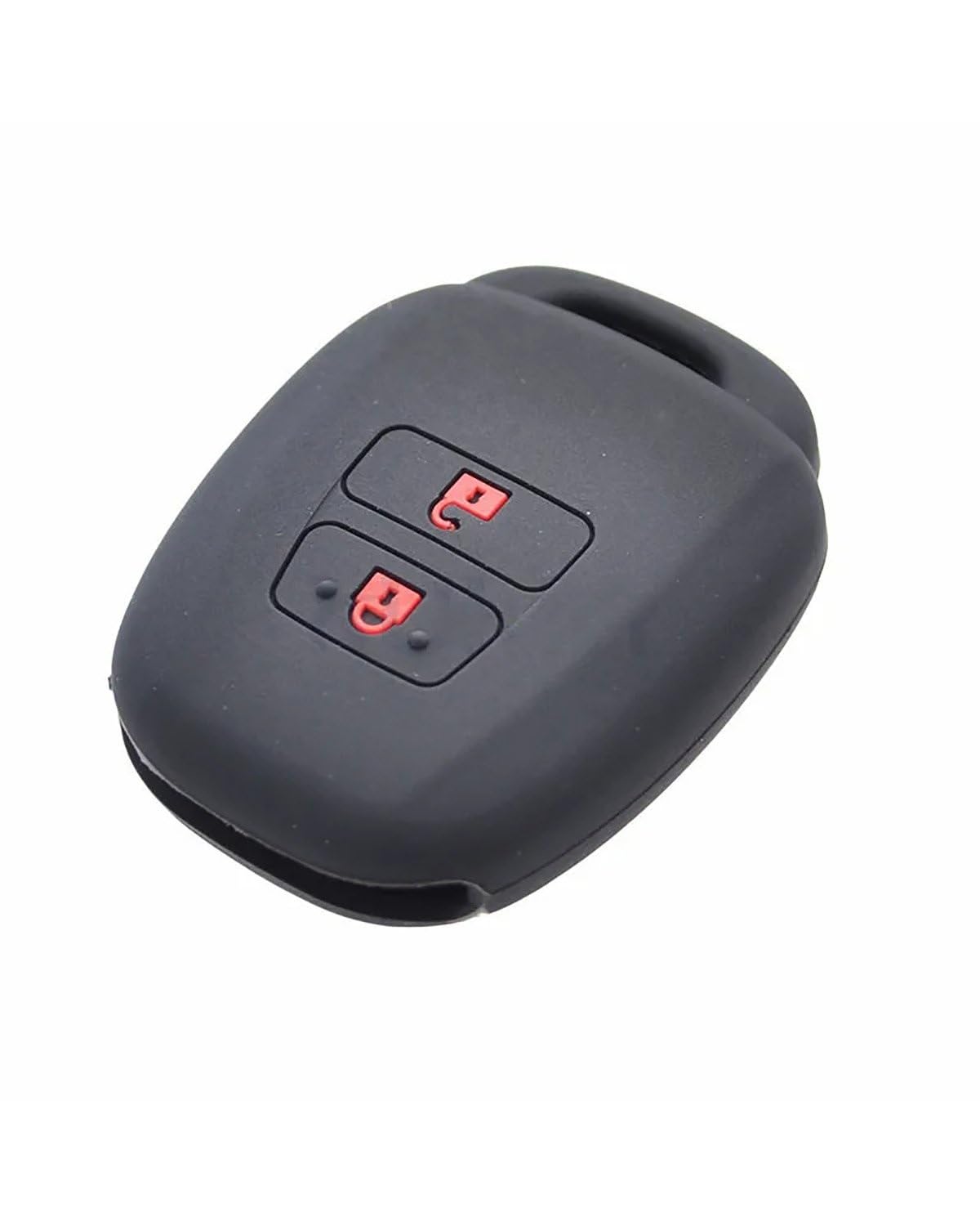 Autoschlüsselgehäus Silikon-Autoschlüsseletui Für Toyota Aqua Ractis Vitz Für RAV4 HiAce Für Land Für Cruiser-Abdeckung Keyless Remote Fob Shell Jacket Autoschlüsselhülle von SOHINI