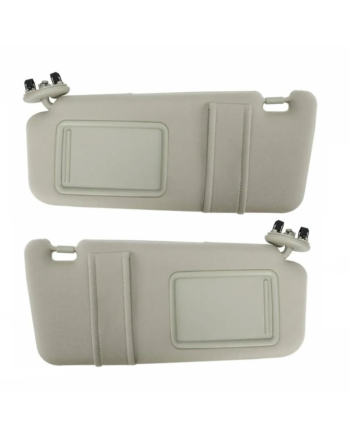 Blendschutz Auto Sonnenblende Für Toyota Für Camry 2007 2008 2009 2010 2011 Beige Grau Sonnenblende Fahrer Passagier Seite Links Rechts Seite Auto Sonnenblende Schatten Auto Visier(A Pair of Beige) von SOHINI