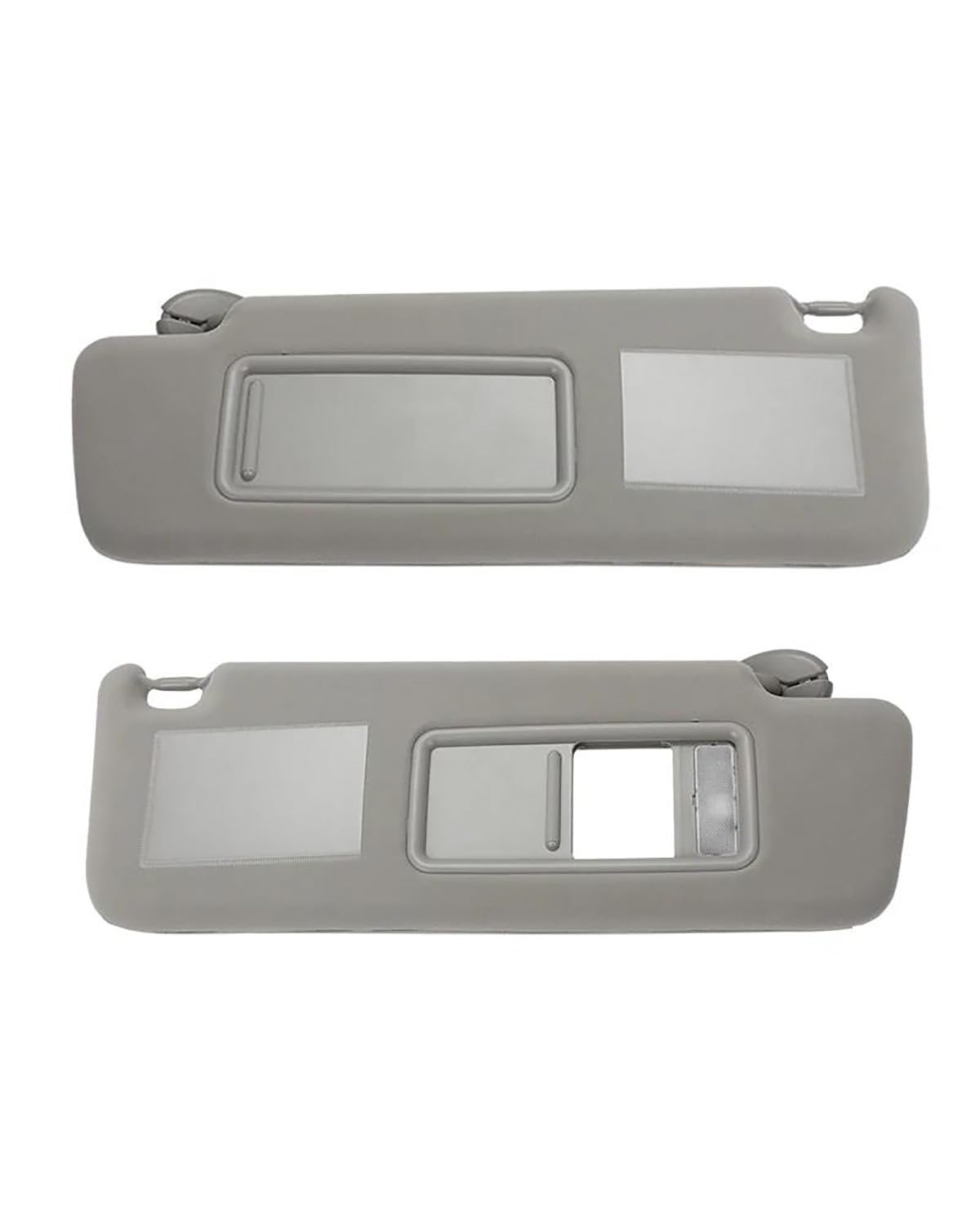 Blendschutz Auto Sonnenblende Für Toyota Für Land Für Cruiser Für J12 Für Prado LC 2002-2008 2009 Auto Sonnenblende Sonnenblende Schatten Links Rechts Fahrer Passagier Auto Visier(Gray 1 Set) von SOHINI