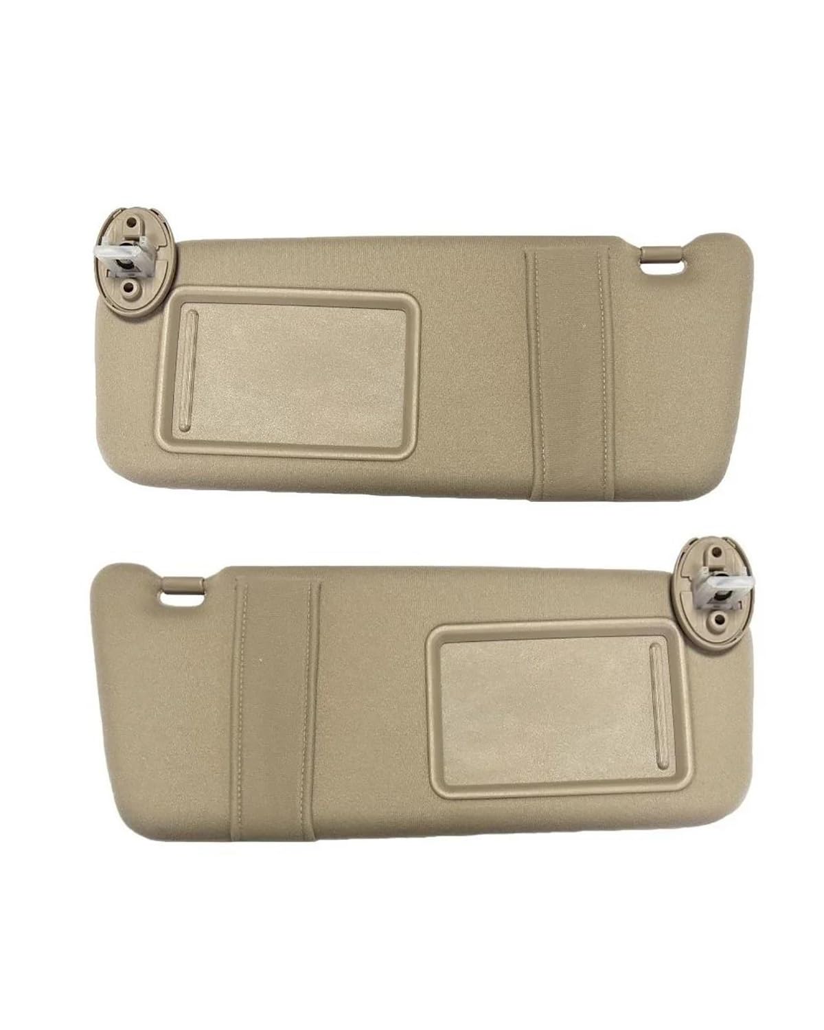 Blendschutz Auto Sonnenblende Für Toyota Für Venza 2009-2016 Auto Sonnenblende Schatten Links Rechts Seite Fahrerseite Beifahrerseite Grau Beige Sonnenblende Auto Visier(A Pair of Beige) von SOHINI