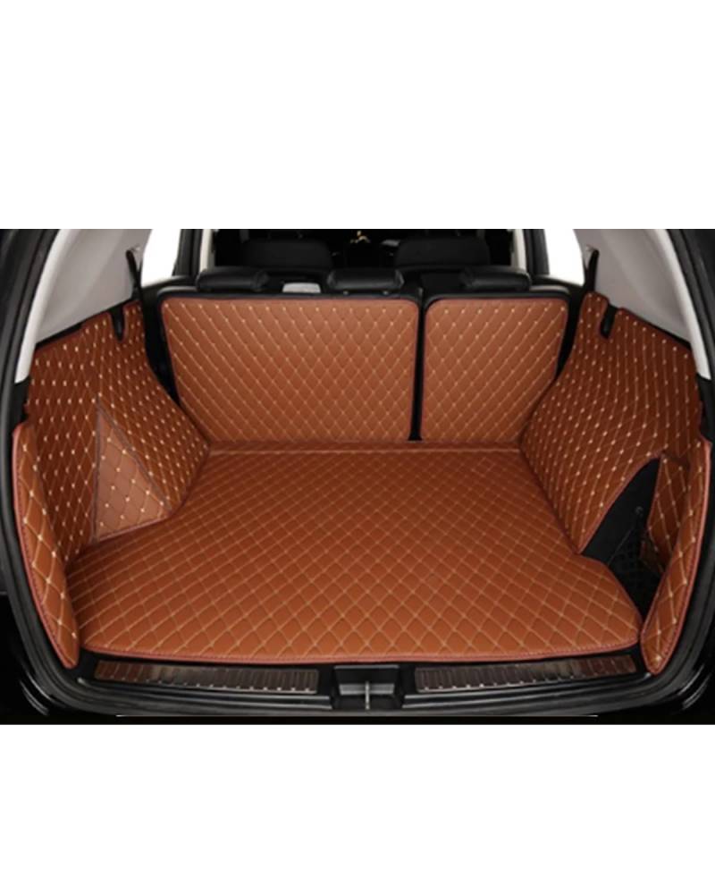 Boot Mat Boot Liner Für 3 Für G21 Für Touring 2019 2020 2021 2022 Auto Zubehör Kofferraum Matte Kofferraummatte(1Brown) von SOHINI