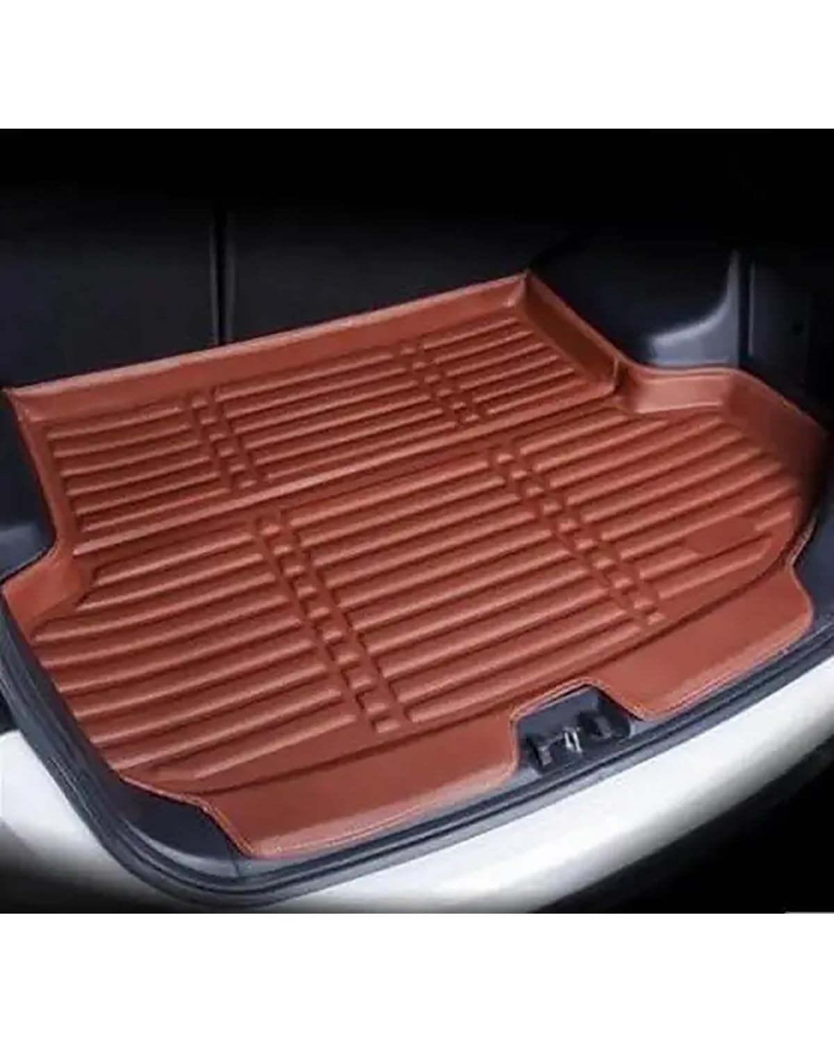 Boot Mat Boot Liner Für 3008 2016 2017 2018 2019 Auto Styling Stamm Liner Koffer Cargo Mat Fach Boden Teppich Schlamm Pad Schutz Kofferraummatte(3) von SOHINI