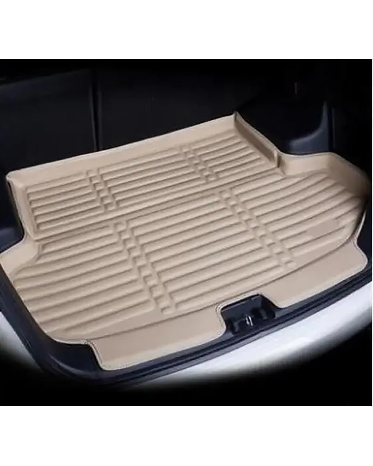 Boot Mat Boot Liner Für 3008 2016 2017 2018 2019 Auto Styling Stamm Liner Koffer Cargo Mat Fach Boden Teppich Schlamm Pad Schutz Kofferraummatte(4) von SOHINI