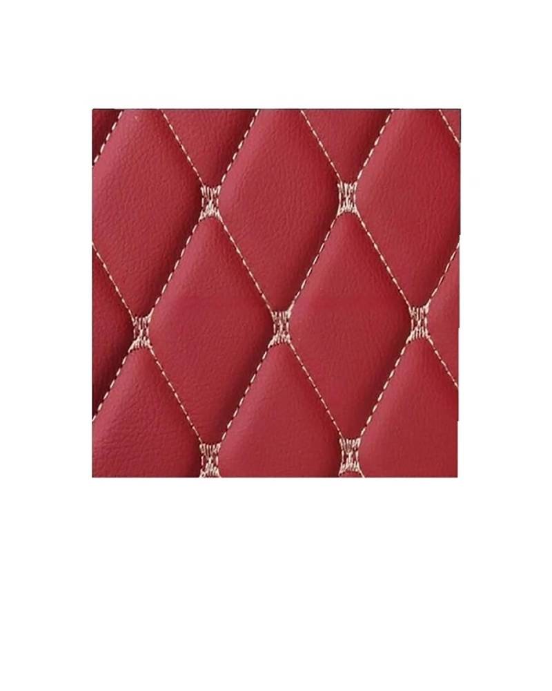 Boot Mat Boot Liner Für Benz Für E-Klasse Für GLK Für GLC Für S600 400 SL W212 Auto Zubehör Auto Stamm Matten Kofferraummatte(Wine red) von SOHINI