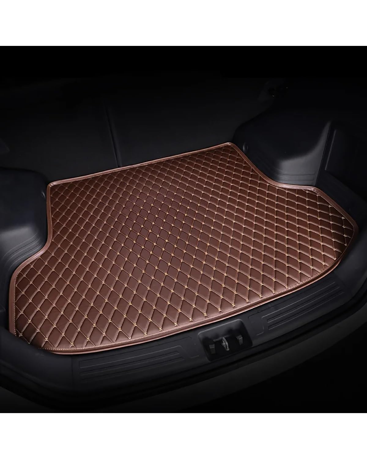 Boot Mat Boot Liner Für Bestune Für B30 B50 X80 B90 B70 B70S X40 T77 T33 T99 E01 T55 NAT E05 Kofferraummatten Kofferraummatte(Coffee) von SOHINI