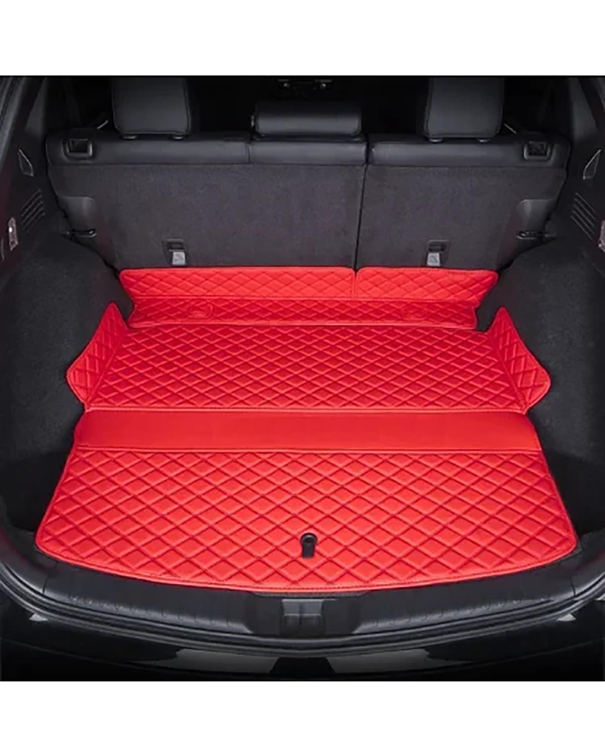 Boot Mat Boot Liner Für CRV 2007 2008 2009 2010 2011 Auto Kofferraum Matte Cargo Liner Teppich Innen Zubehör Abdeckung Kofferraummatte(C 1Pcs) von SOHINI