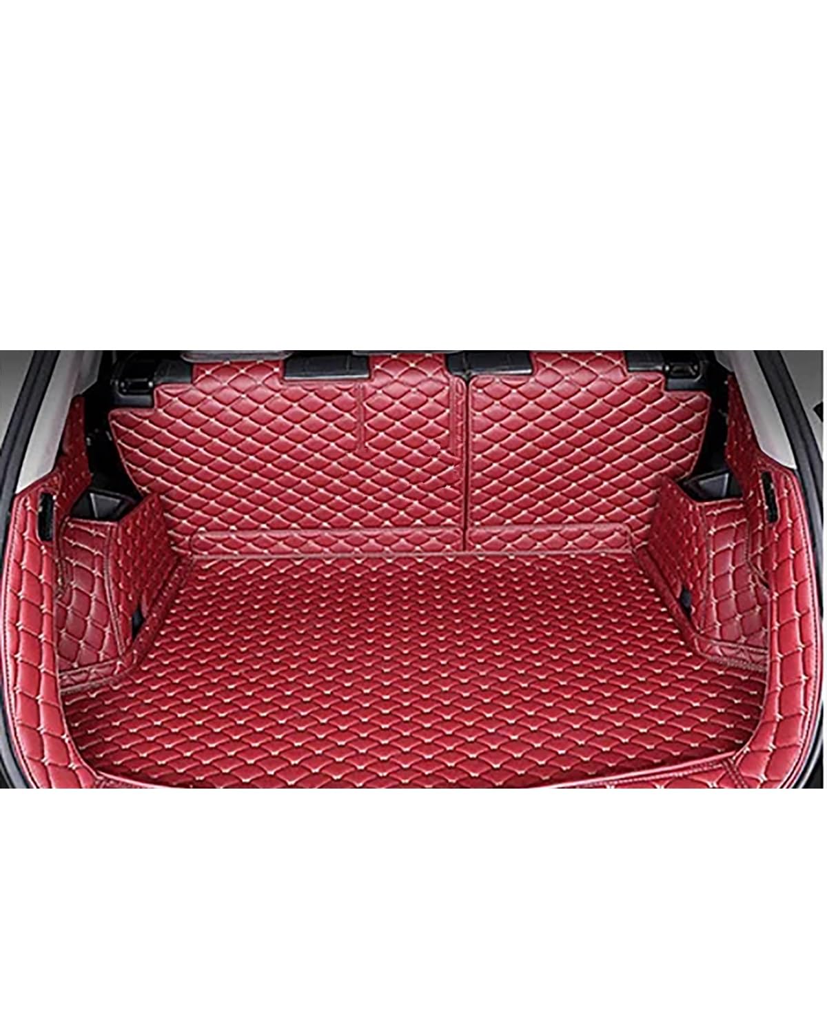 Boot Mat Boot Liner Für CRV 2012 2013 2014 2015 2016 2017 Cargo-Liner Teppich Innen Teile Zubehör Kofferraum Matte Kofferraummatte(Wine red) von SOHINI