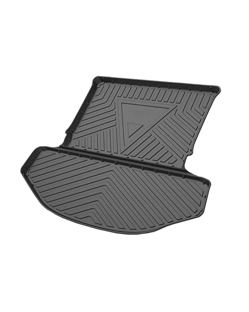 Boot Mat Boot Liner Für CX-8 KG 2017-2022 Auto Auto Cargo Liner TPE rutschfeste Kofferraummatten Boot Tray Teppich Innenzubehör Kofferraummatte von SOHINI