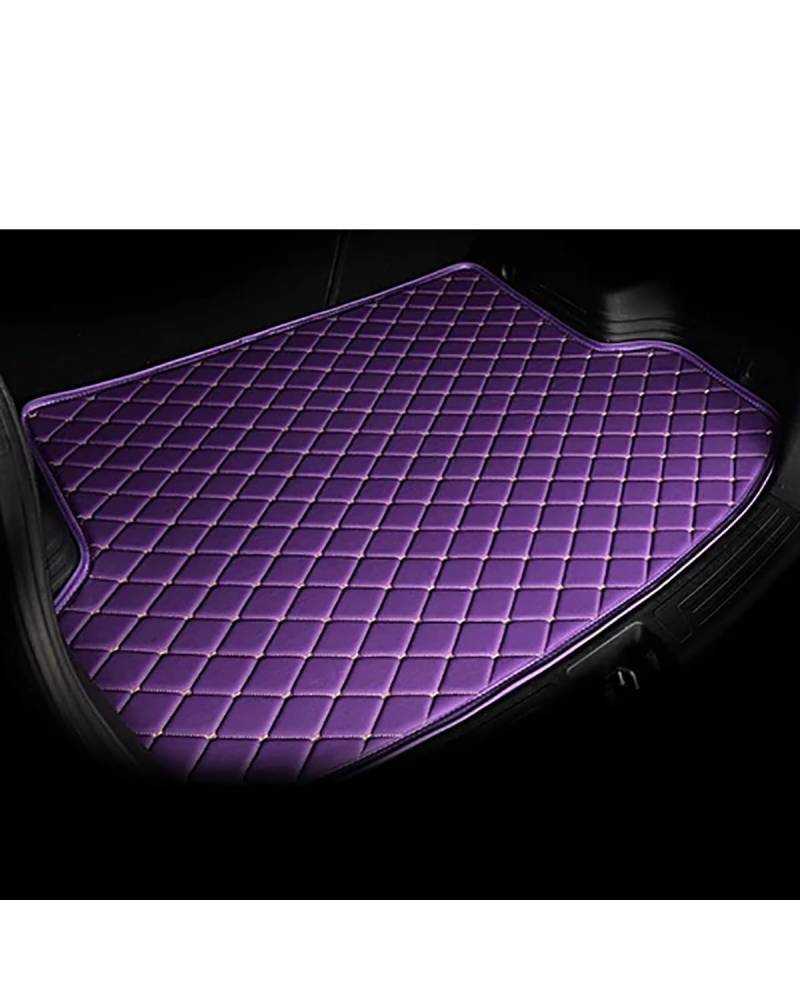 Boot Mat Boot Liner Für Changan Für DEEPAL Für SL03 Auto Cargo-Liner Autos Zubehör Auto Auto Stamm Matten Kofferraummatte(Purple) von SOHINI