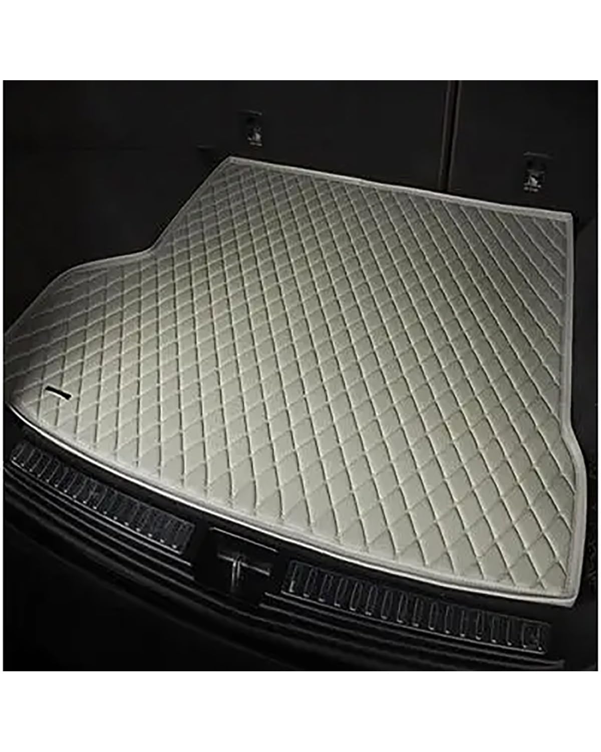 Boot Mat Boot Liner Für Changan Für DEEPAL Für SL03 Auto Cargo-Liner Autos Zubehör Auto Stamm Matten Kofferraummatte(Gray) von SOHINI