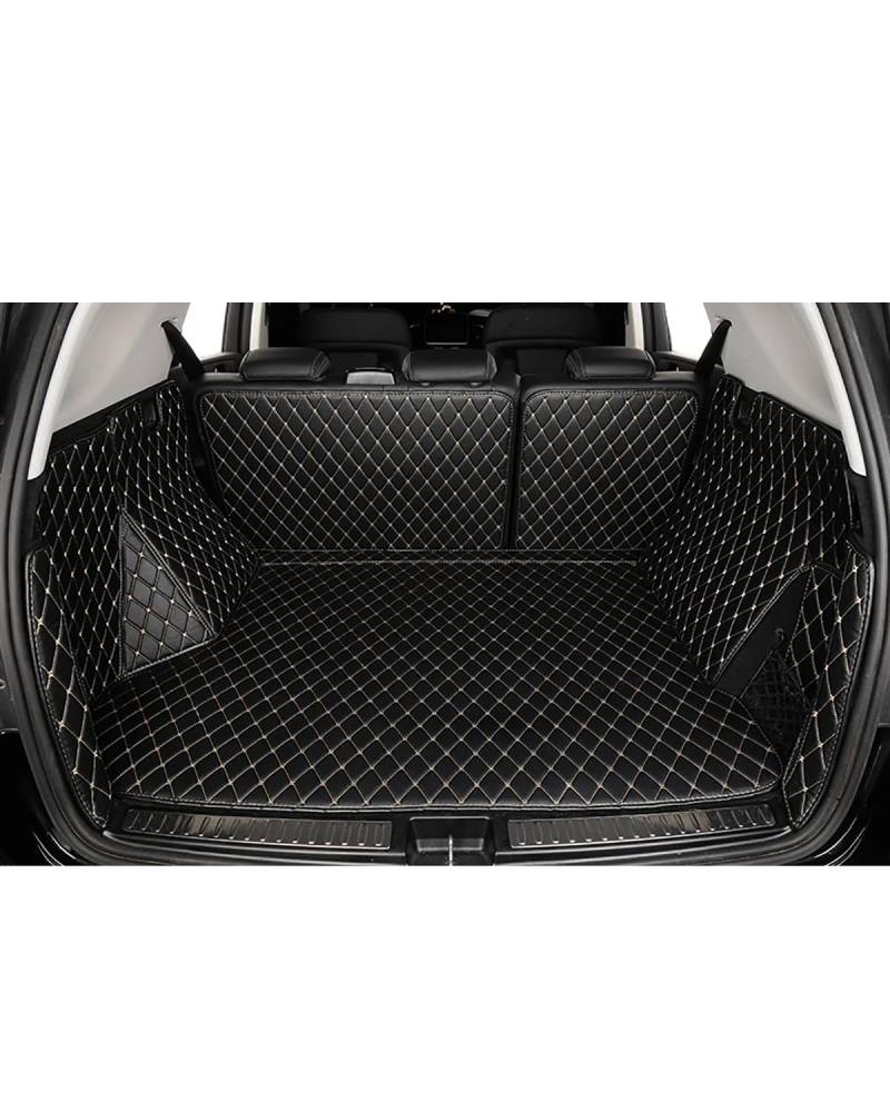 Boot Mat Boot Liner Für Chery Für Tiggo Für 5X Für Tiggo Für 3 4 Pro DR 5.0 2017 2018 2019 2020 2021 2022 2023 2024 Kofferraummatten Kofferraummatte(Black beige) von SOHINI