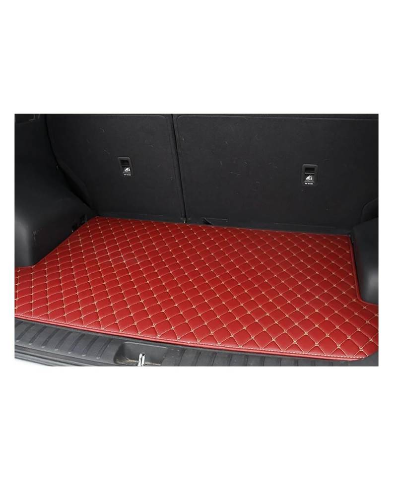 Boot Mat Boot Liner Für Chr Für Rav4 Xa50 Für Corolla 2022 Für Land Für Cruiser 200 Für Camry Raize Kofferraum Matte Kofferraummatte(1Pcs-Wine Red) von SOHINI