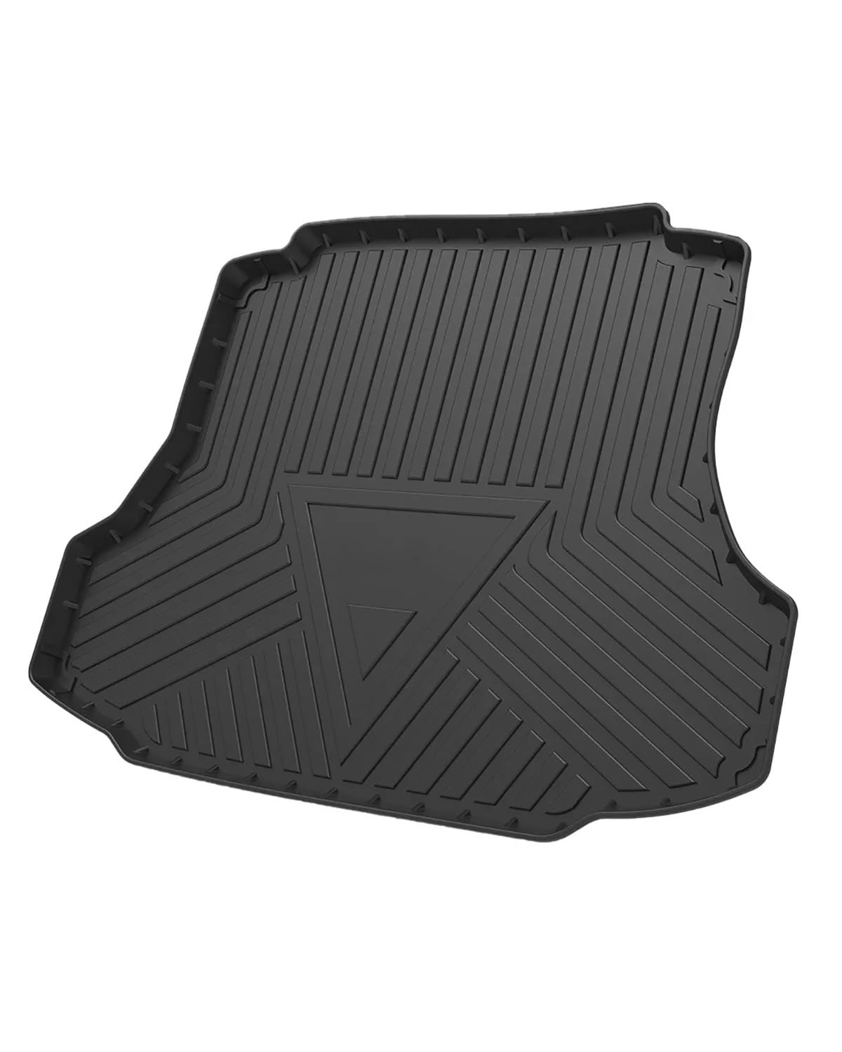 Boot Mat Boot Liner Für Civic Für 8th Limousine 2005-2010 Auto Auto Cargo-Liner Nicht-Slip Stamm Matten Boot Tablett Teppich Innen Zubehör Kofferraummatte von SOHINI