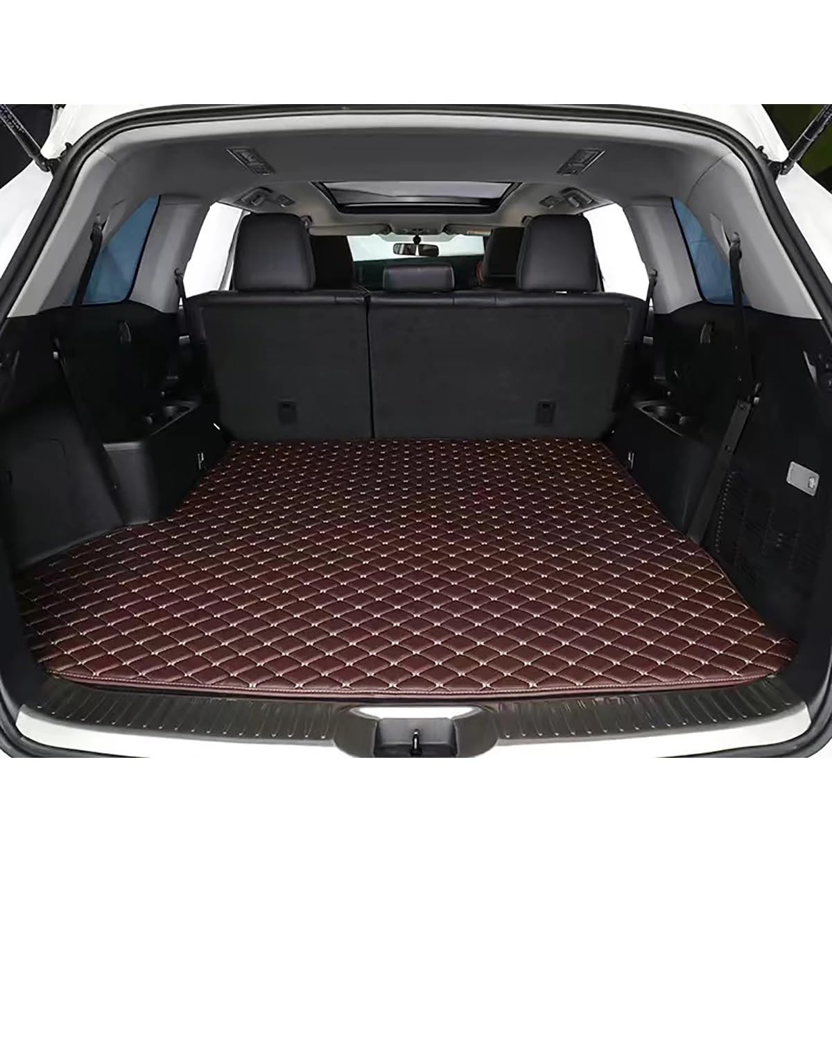 Boot Mat Boot Liner Für E36 318is Coupe F30 F31 F34 F32 F33 F36 Auto Stamm Matten Auto Boot Zubehör Kofferraummatte(Color 9) von SOHINI