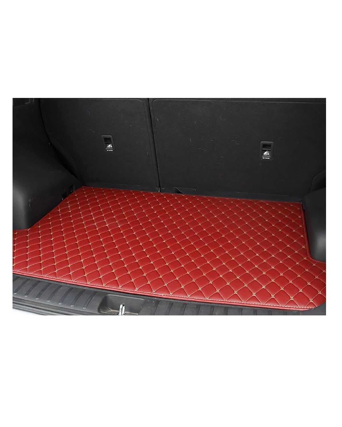 Boot Mat Boot Liner Für Grand Für Cherokee Wk2 Für Renegade Für Patriot Für Wrangler Jl Für Compass Kofferraum Matte Kofferraummatte(1Pcs-Wine Red) von SOHINI