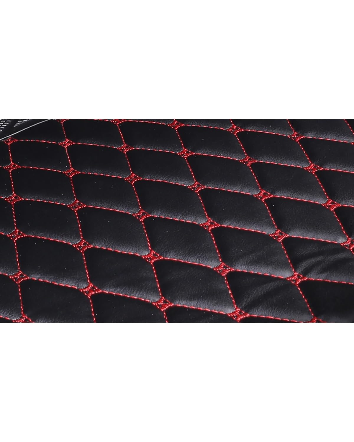 Boot Mat Boot Liner Für Haval Für H3 Auto Stamm Matten Auto Cargo-Liner Autos Zubehör Auto Styling Auto Innen Teppich Teile Kofferraummatte(Black red) von SOHINI