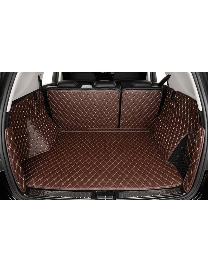 Boot Mat Boot Liner Für Land Für Rover Für Range Für Rover Für Sport L461 2023 2024 2025 Auto Kofferraum Teppich Auto Stamm Matten Kofferraummatte(Coffee) von SOHINI