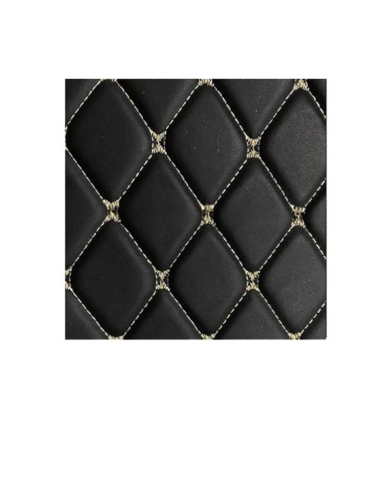 Boot Mat Boot Liner Für Lincoln Für Navigator Für MKS Für MKZ Für MKC Für MKX Für MKT Auto Innen Zubehör Auto Stamm Matten Kofferraummatte(Black beige) von SOHINI