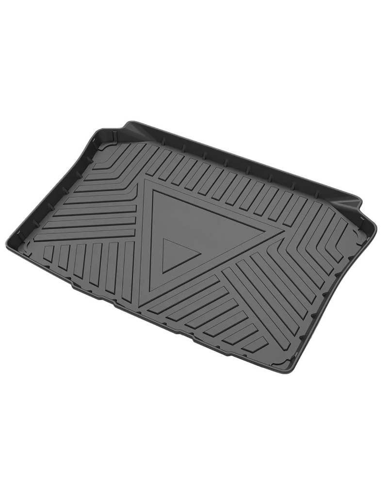 Boot Mat Boot Liner Für Polo Mk5 2010-2017 Auto Auto Cargo Liner TPE rutschfeste Kofferraummatten Boot Tray Teppich Innenausstattung Kofferraummatte von SOHINI