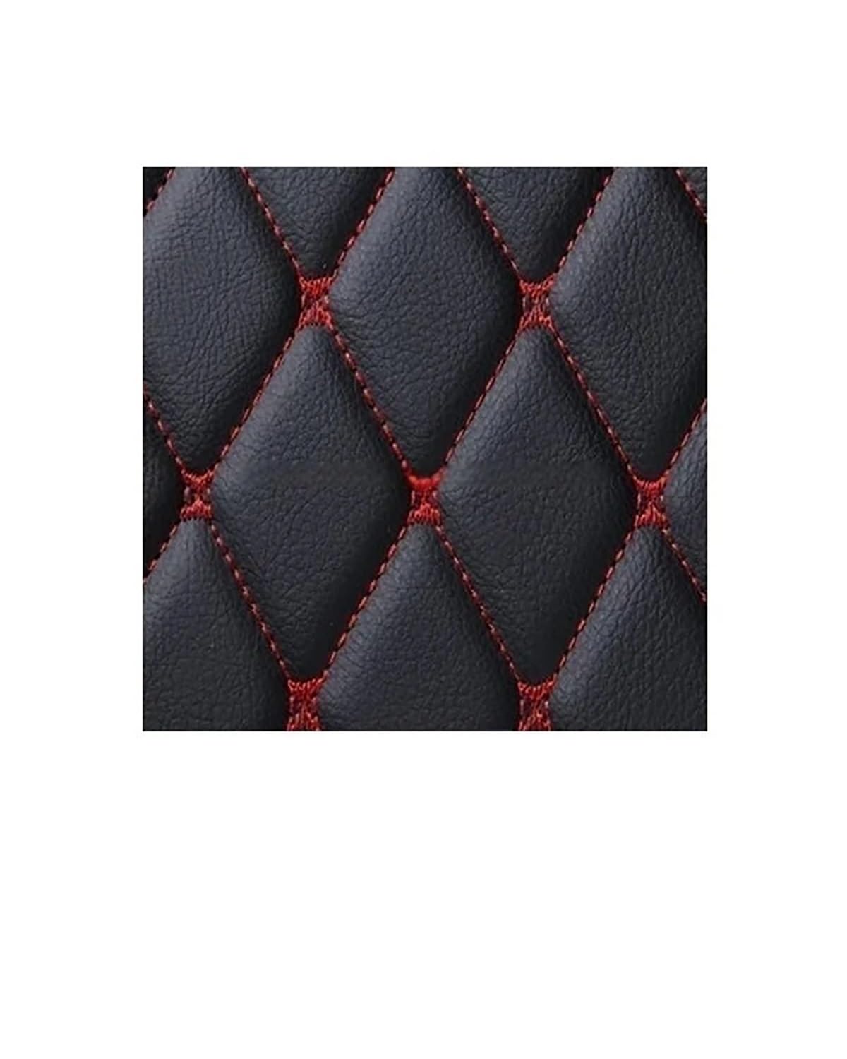 Boot Mat Boot Liner Für Teslaes Für Modelle 3 Für Modell Für S Für Modell Für X Für Modell Für Y Auto Innenausstattung Kofferraummatten Kofferraummatte(Black red) von SOHINI